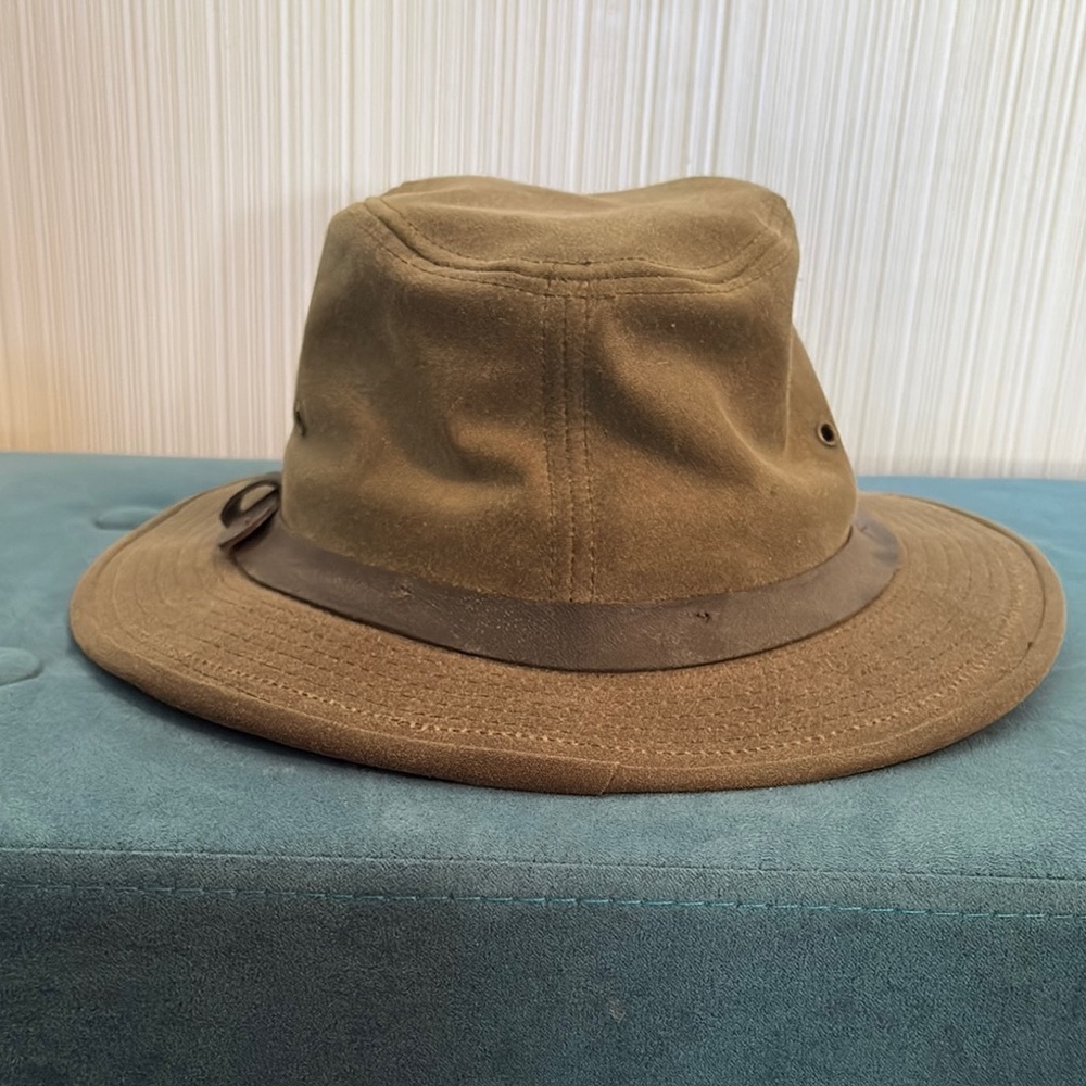 Filson Men's Tin Cloth Packer Hat - Picture 2 of 11